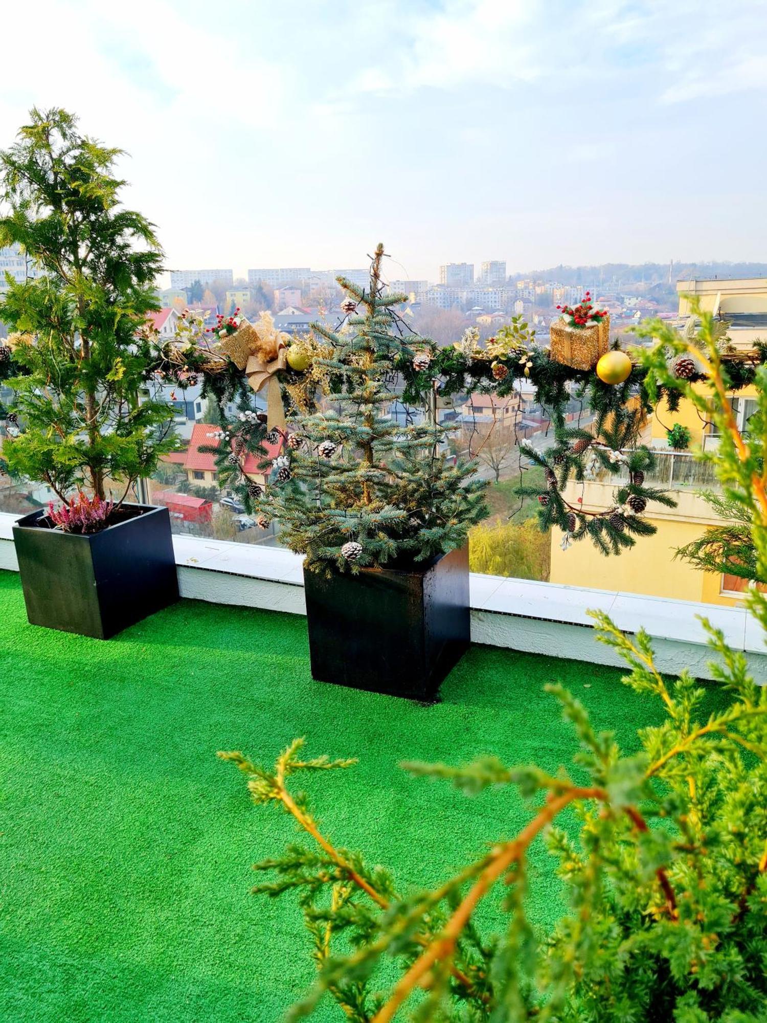 Penthouse Aeroport Iasi Apartment Екстериор снимка
