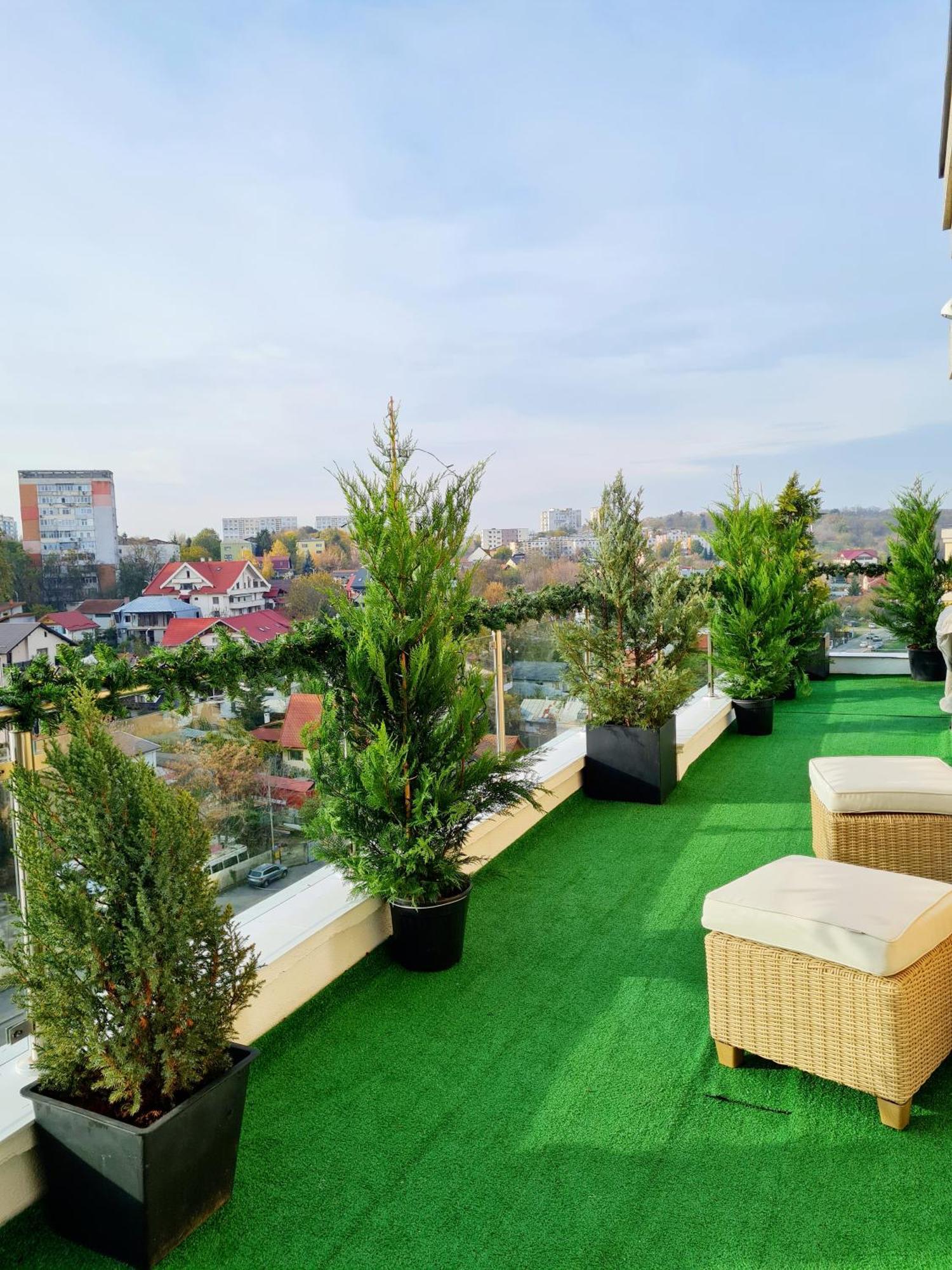 Penthouse Aeroport Iasi Apartment Екстериор снимка