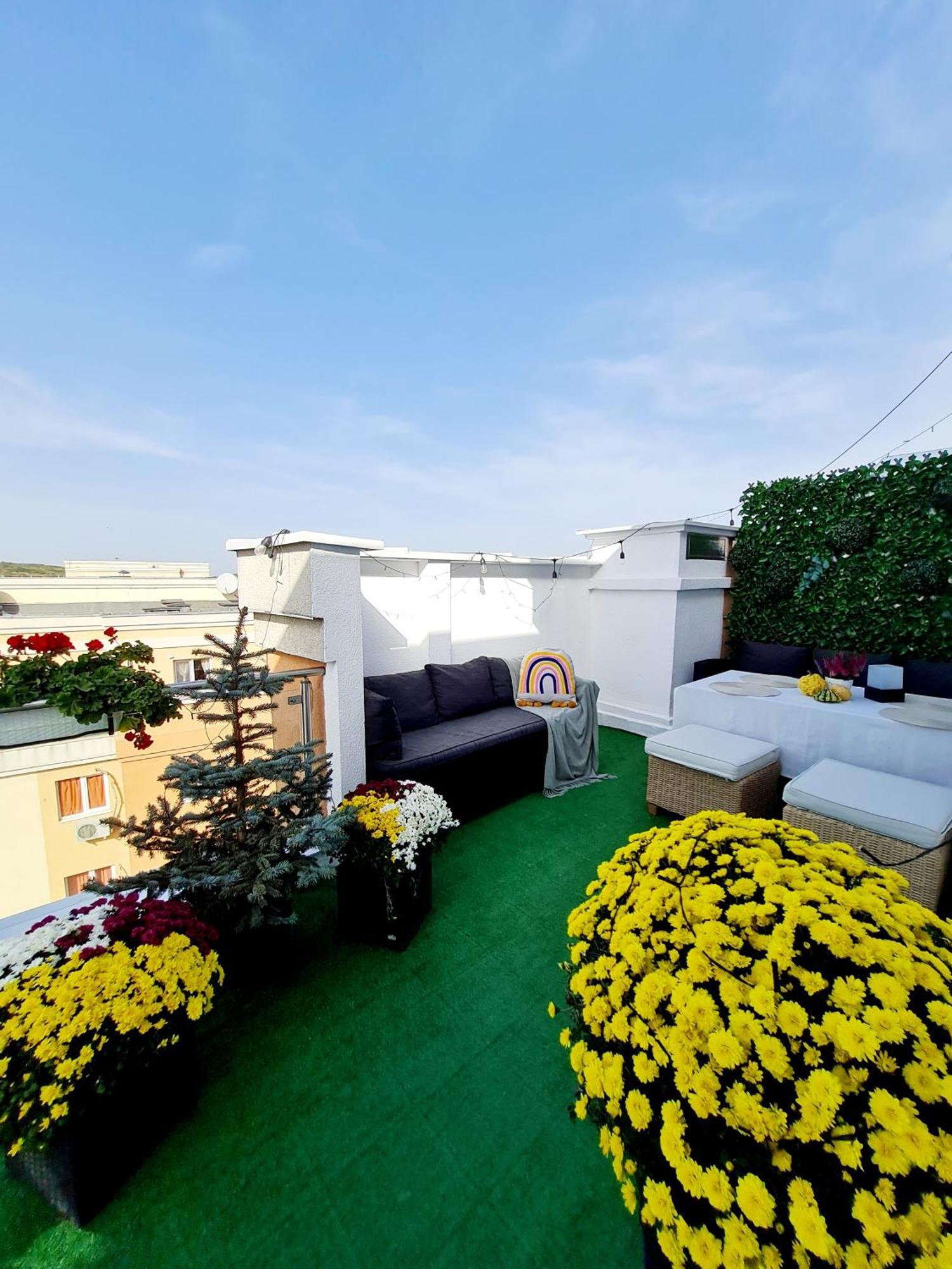 Penthouse Aeroport Iasi Apartment Екстериор снимка